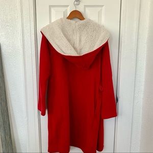 Victoria’s Secret fleece Sherpa hooded robe